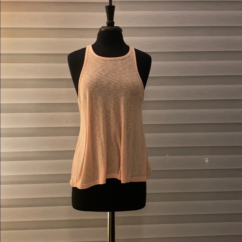 Long loose tank top